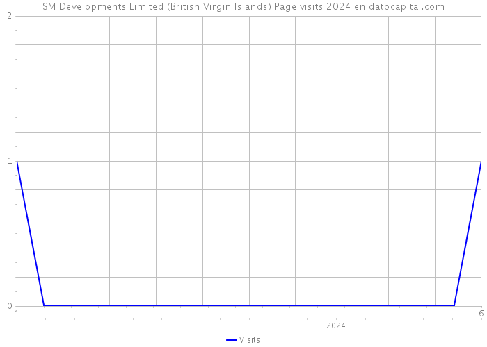 SM Developments Limited (British Virgin Islands) Page visits 2024 