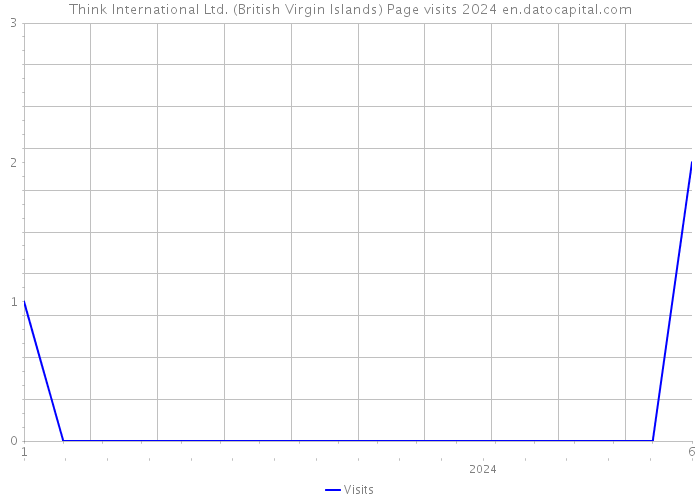 Think International Ltd. (British Virgin Islands) Page visits 2024 