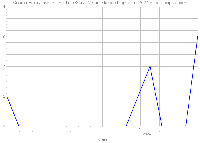 Greater Focus Investments Ltd (British Virgin Islands) Page visits 2024 