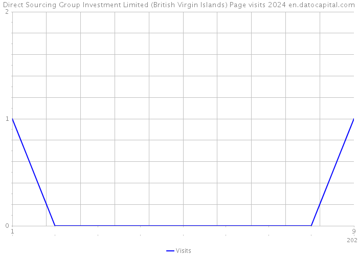 Direct Sourcing Group Investment Limited (British Virgin Islands) Page visits 2024 