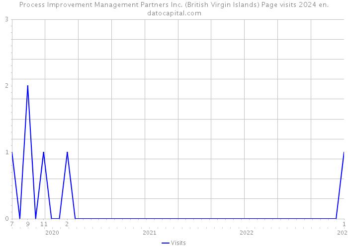 Process Improvement Management Partners Inc. (British Virgin Islands) Page visits 2024 
