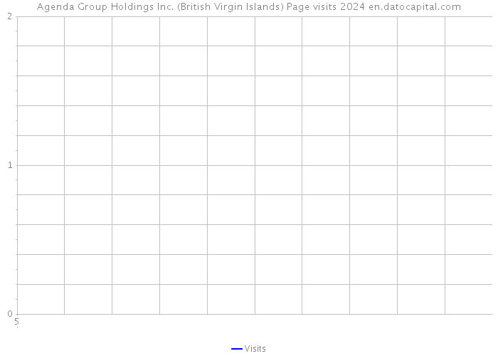 Agenda Group Holdings Inc. (British Virgin Islands) Page visits 2024 